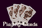 Repoductions of period playing cards